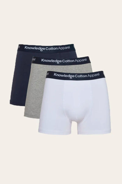 Caleçon 3 pack underwear - Knowledge Cotton Apparel