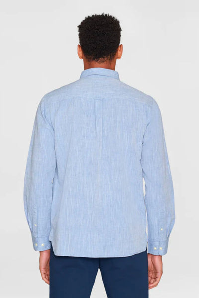 Chemise Regular linen shirt - Knowledge cotton apparel