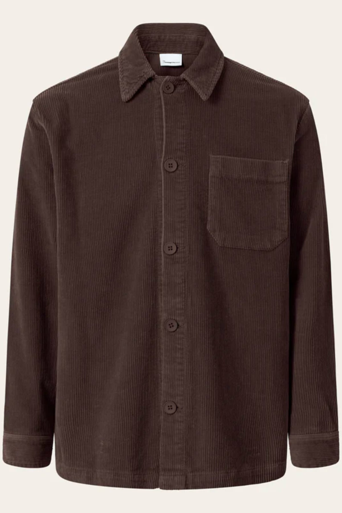 Chemise stretched 8-wales corduroy - Knowledge cotton apparel