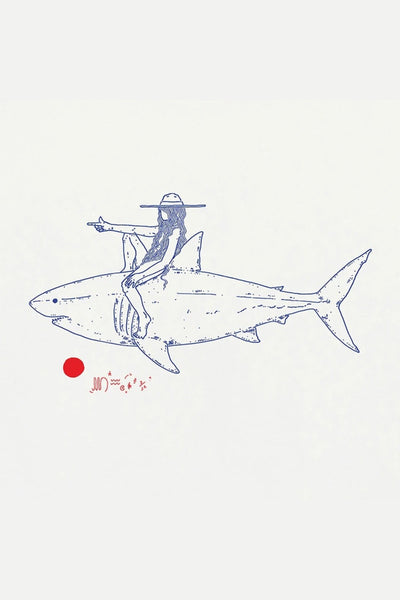 T-shirt Cowgirl - Bask in the sun