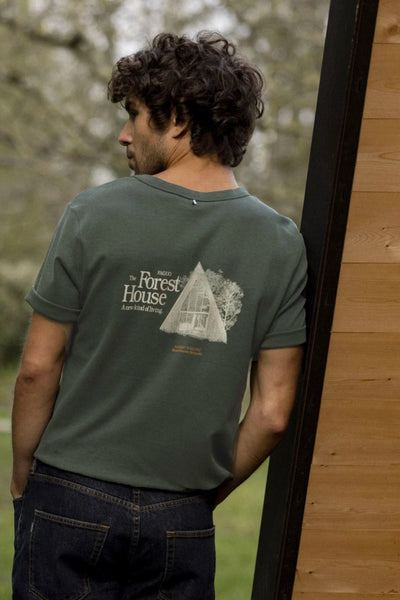 T-shirt Lugny Col Rond Chiné - Faguo