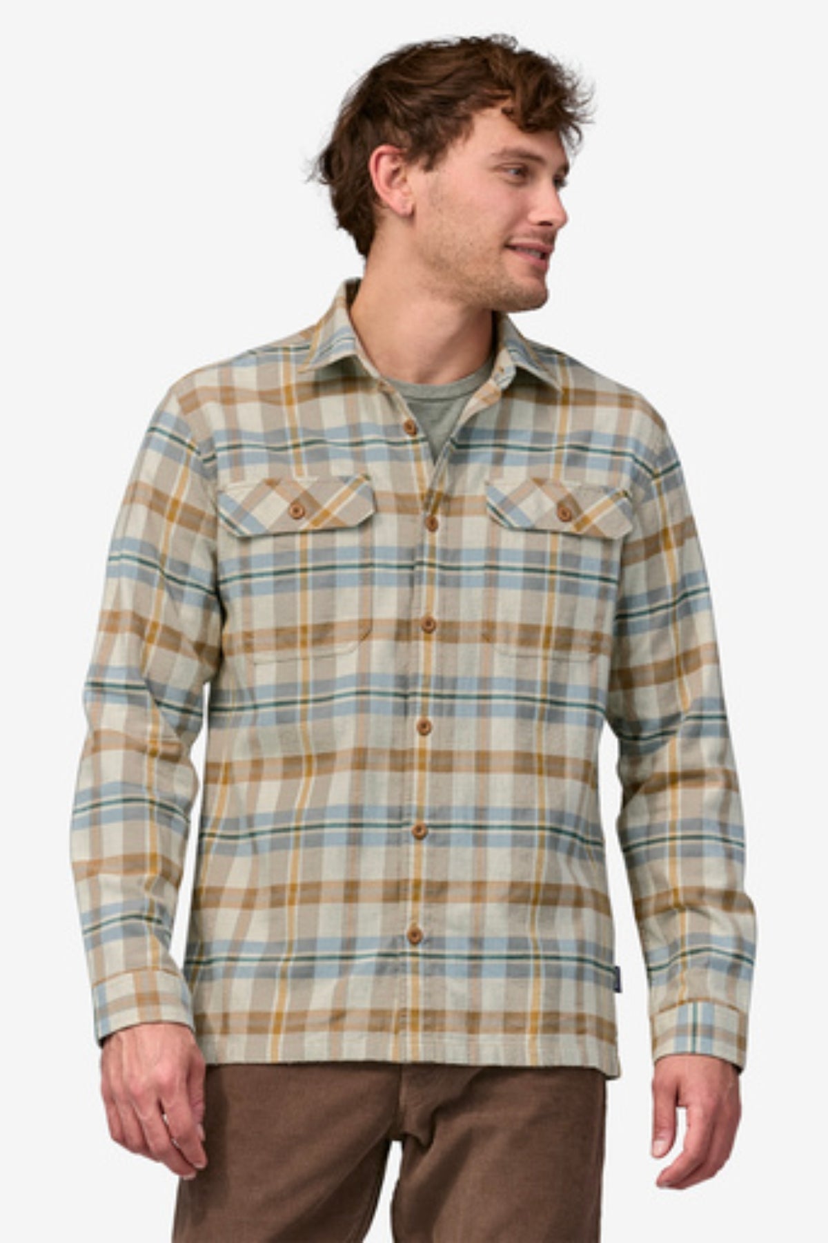 Chemise M's Long-Sleeved Organic Cotton Midweight Fjord Flannel - Patagonia