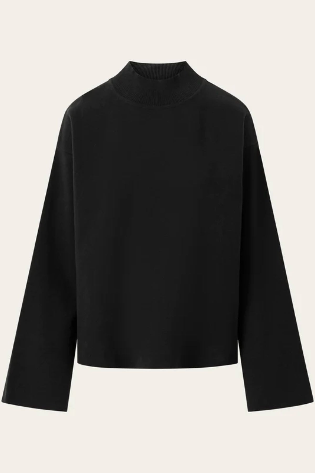 Top Cotton high neck knit - Knowledge cotton apparel
