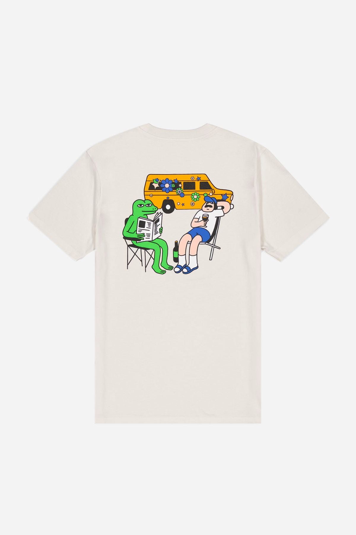 T-shirt Hippie van - Olow