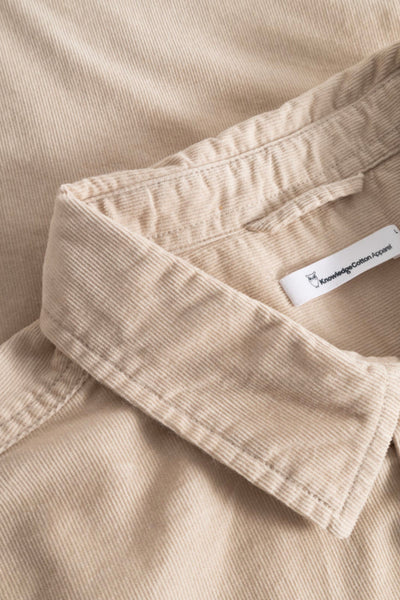 Chemise regular fit corduroy - Knowledge cotton apparel