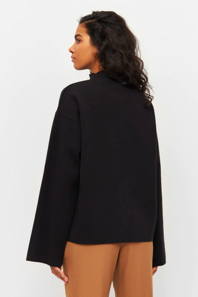 Top Cotton high neck knit - Knowledge cotton apparel