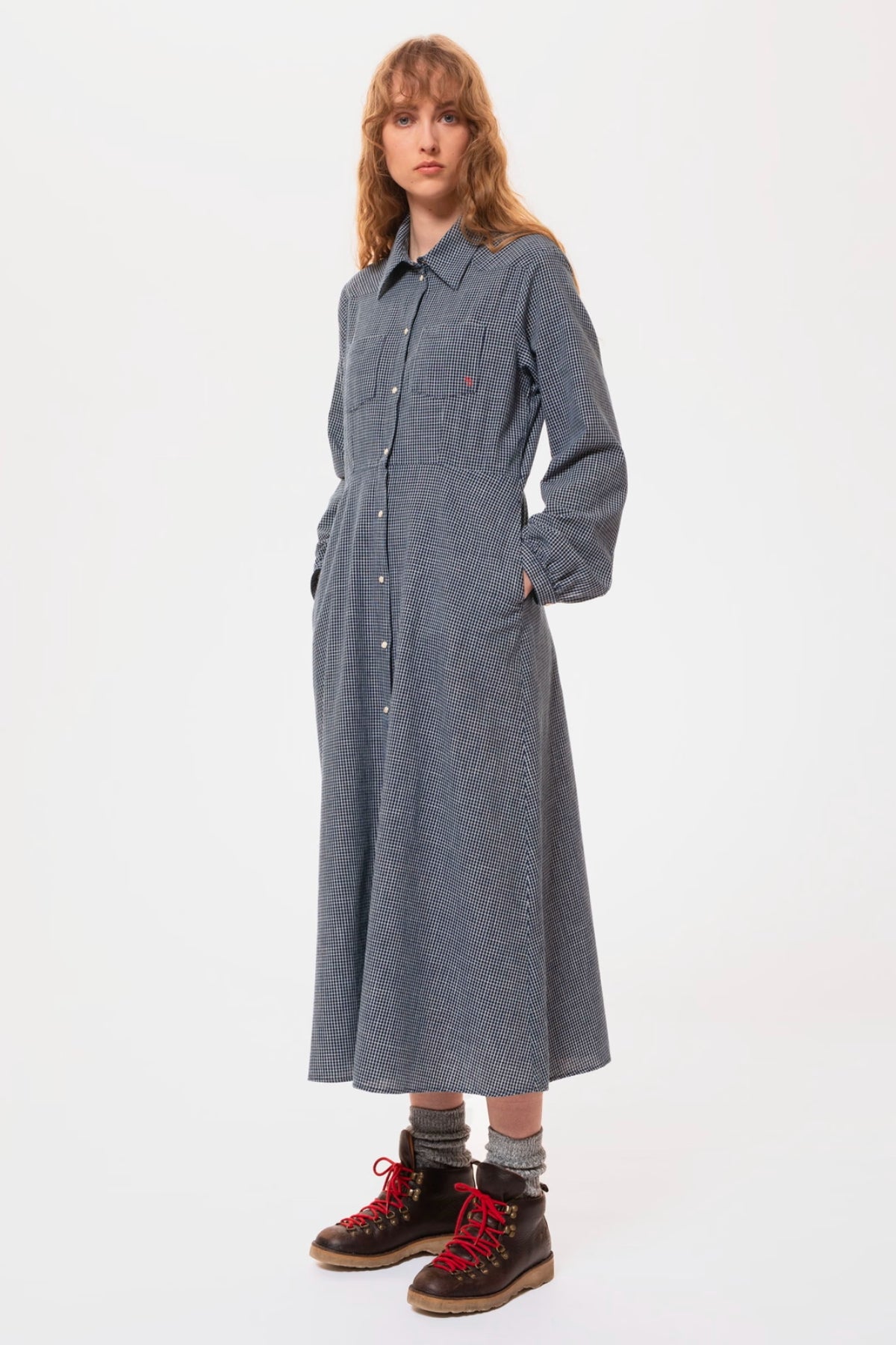 Robe Selma Check Dress - Nudie Jeans