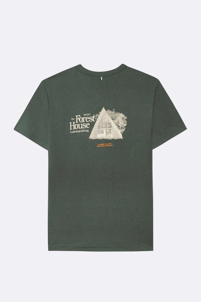 T-shirt Lugny Col Rond Chiné - Faguo