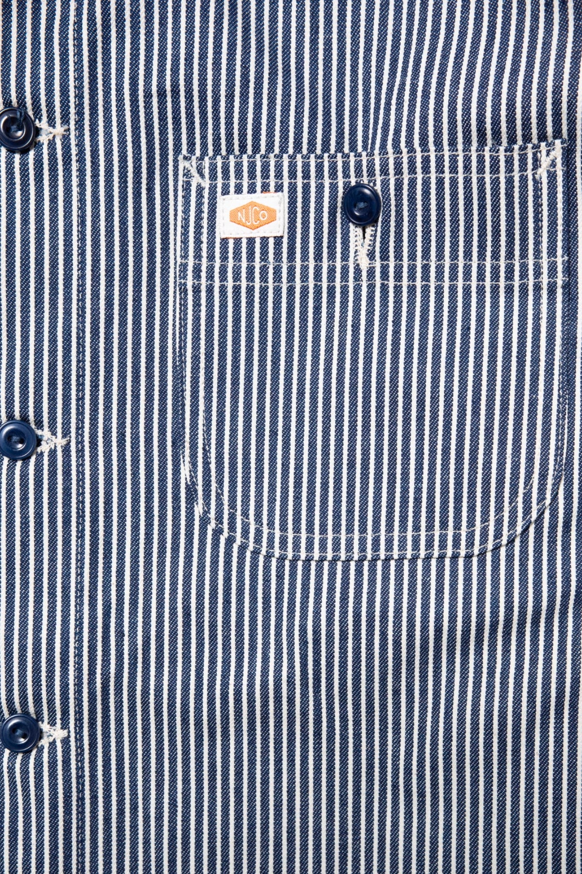 Chemise Vincent Hickory Stripe - Nudie jeans