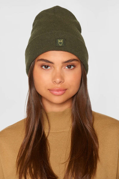 Bonnet Double layer wool - Knowledge cotton apparel