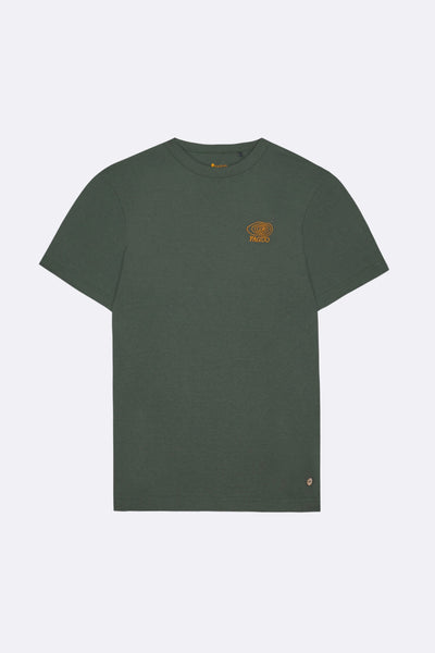 T-shirt Lugny Col Rond Chiné - Faguo