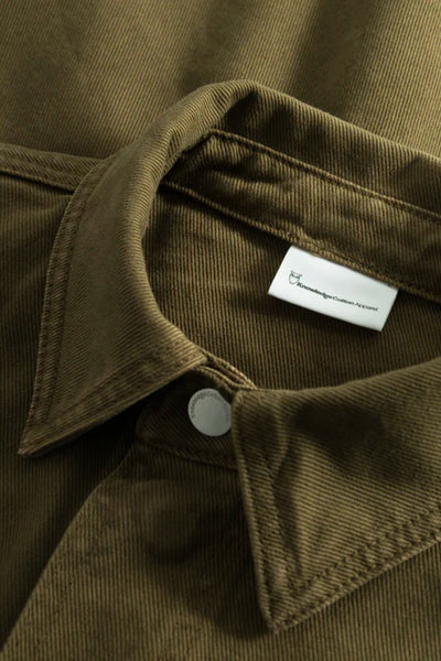 Sur chemise Twill loose fit - Knowledge cotton apparel