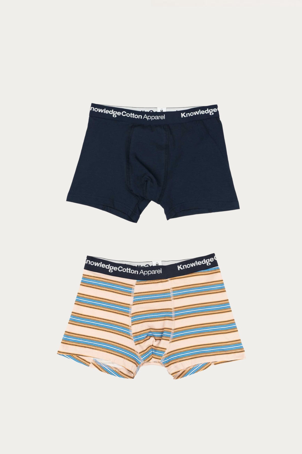 Caleçon 2 pack striped underwear - Knowledge Cotton Apparel