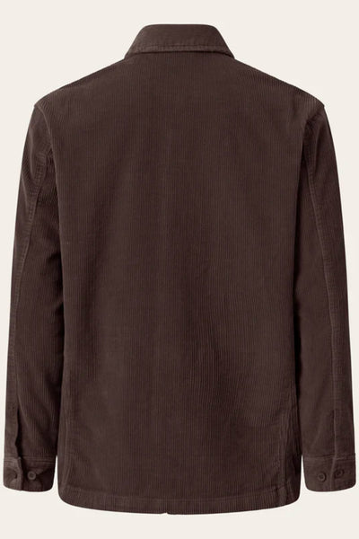 Chemise stretched 8-wales corduroy - Knowledge cotton apparel