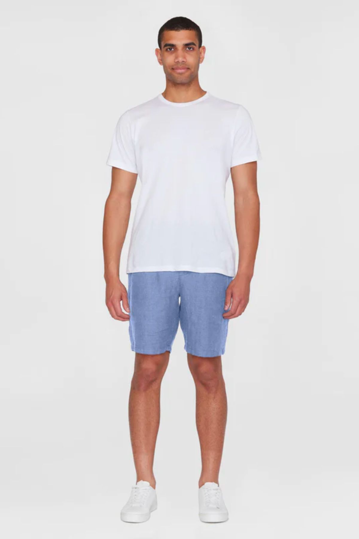 Short FIG loose Linen - Knowledge cotton apparel