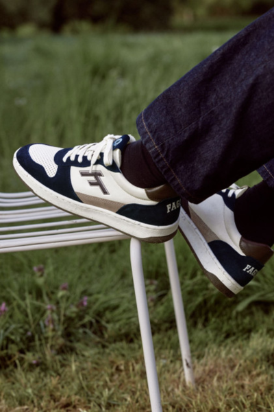 Baskets alder leather suede - Faguo