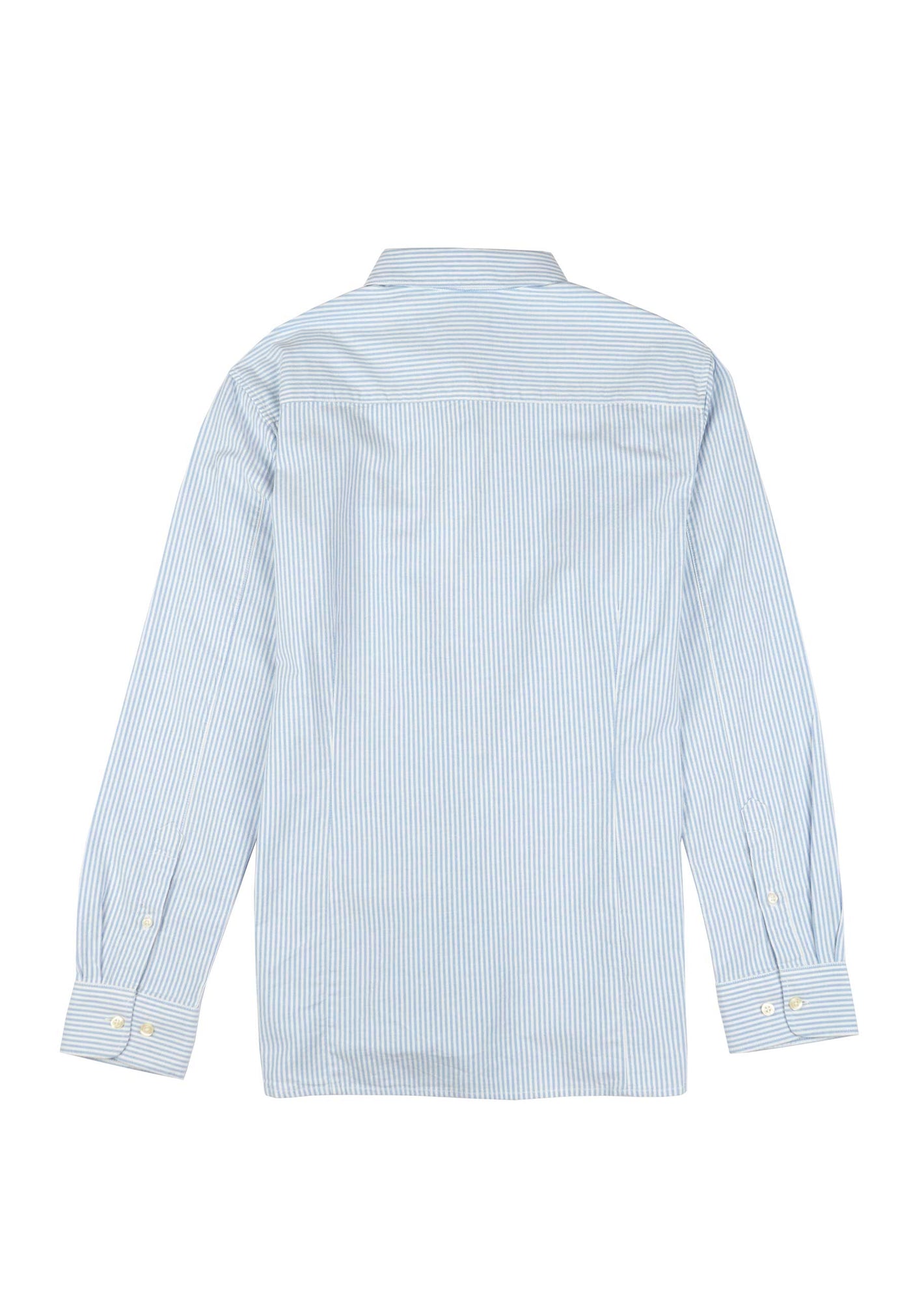 Custom tailored fit striped oxford shirt - Knowledge Cotton Apparel