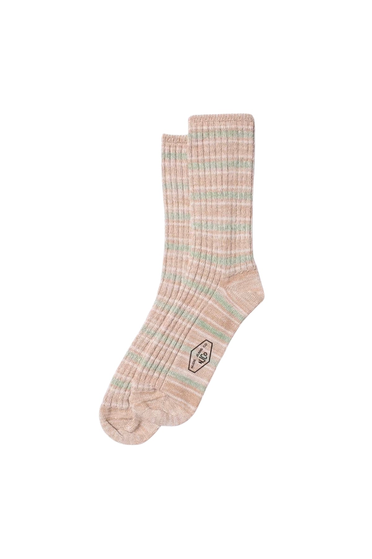 Chaussettes Chunky Sock Allover Stripe - Nudie Jeans