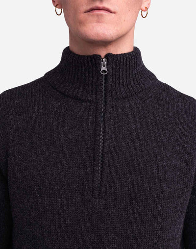 pull banjo noir chine OLOW toulouse