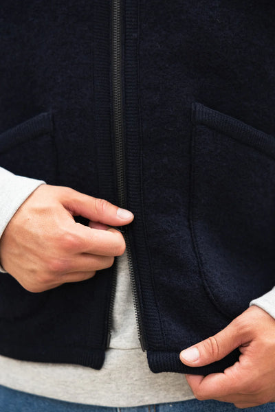veste sans manche rivo navy cabane