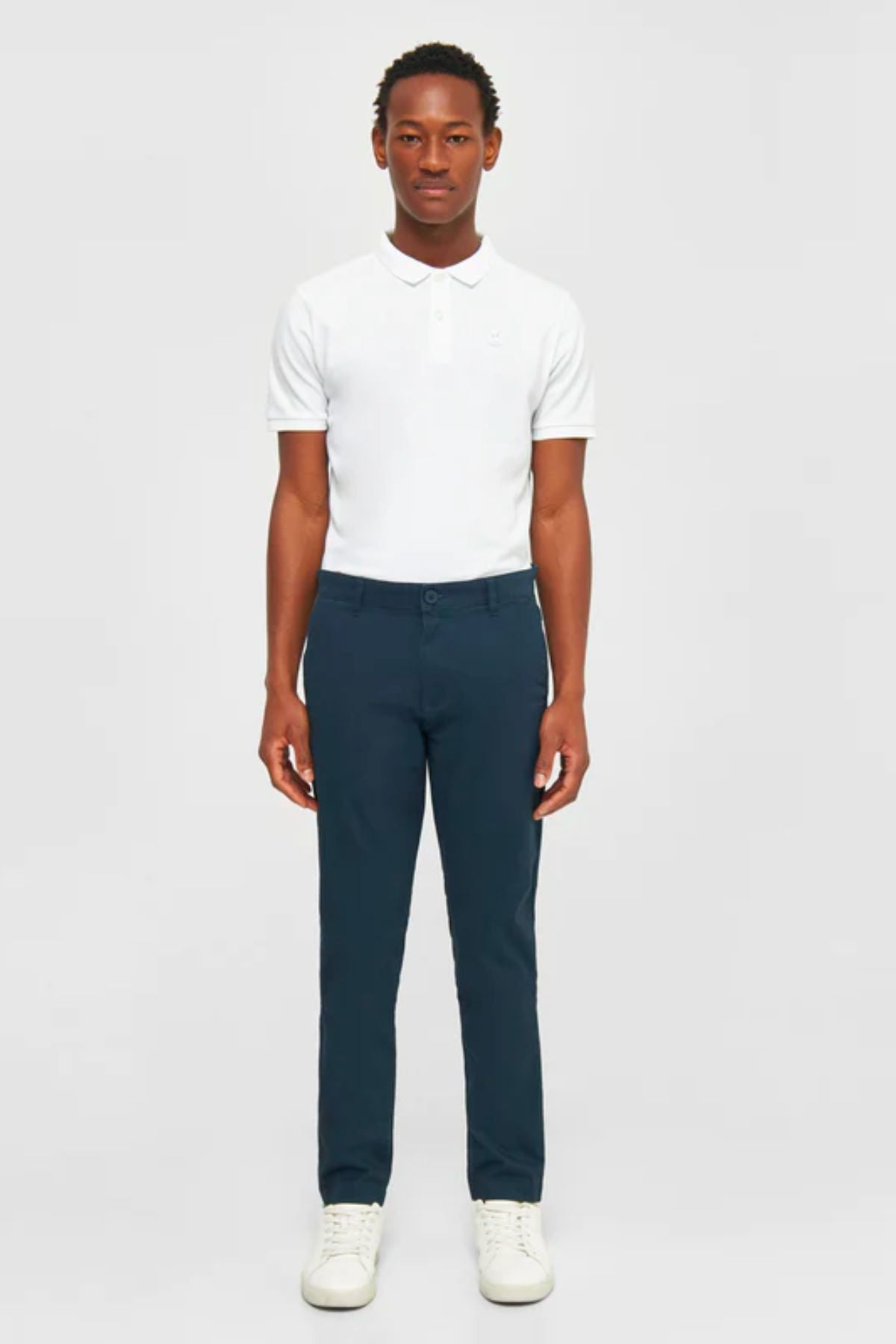 Chino luca slim twill chino pants - Knowledge cotton apparel