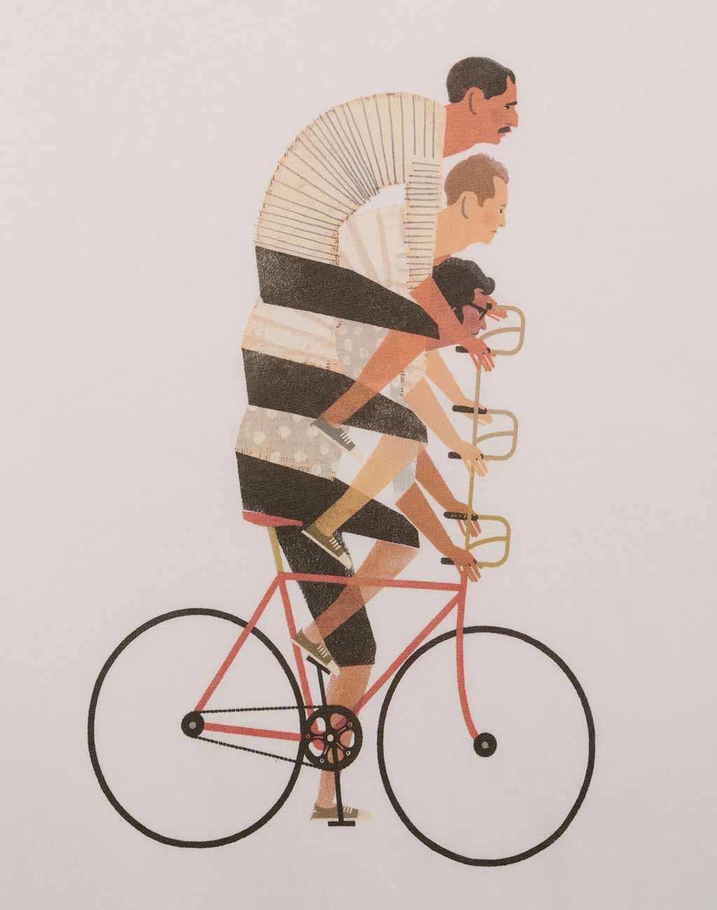 T-shirt Cyclotrio - Écru - Olow
