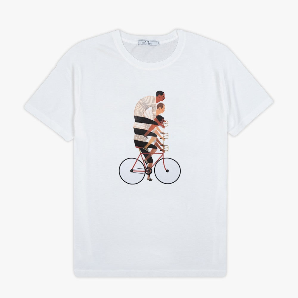 T-shirt Cyclotrio - Écru - Olow