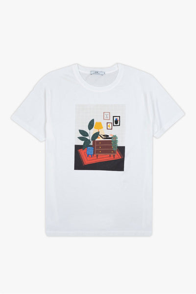 T-shirt Living Room - Écru - Olow