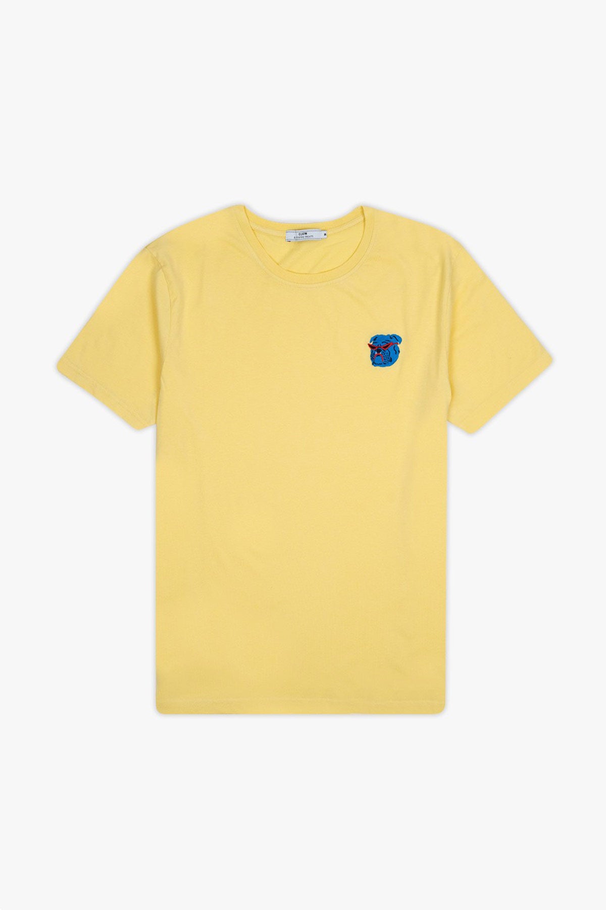 T-shirt Bulldog - Jaune pastel - Olow