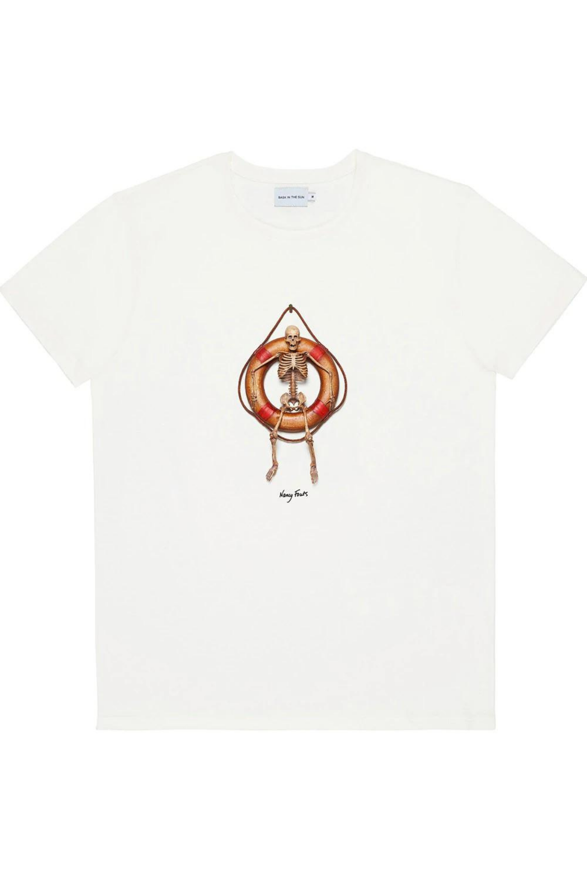 T-shirt Skeleton - Natural - Bask in the sun