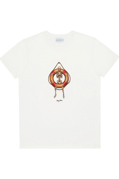 T-shirt Skeleton - Natural - Bask in the sun