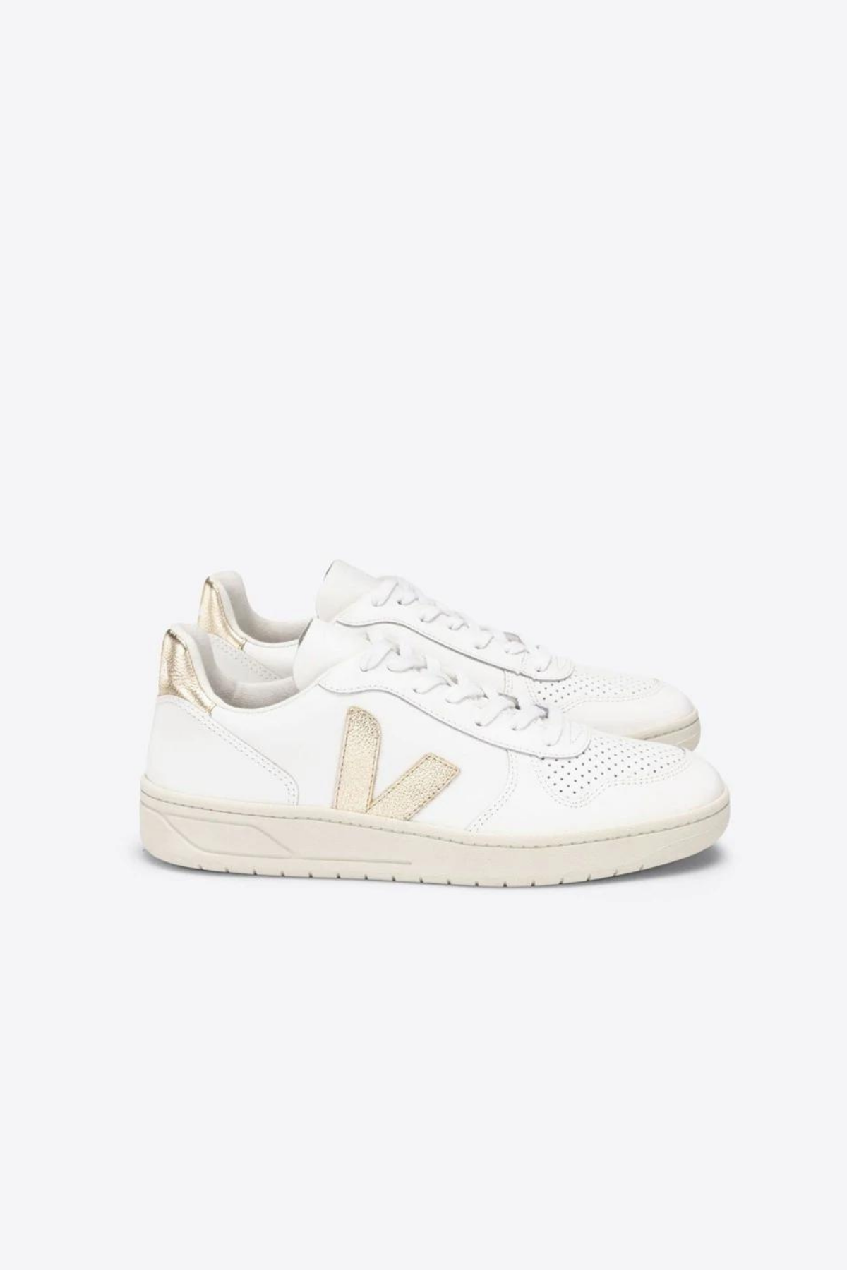 V10 Leather - Extra White / Platine - Veja