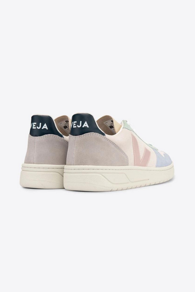 V10 Suede - Multico / Natural - Veja