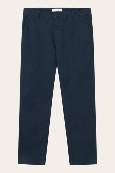 Chino luca slim twill chino pants - Knowledge cotton apparel