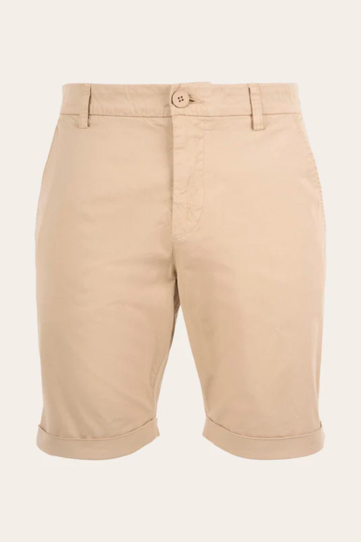 Short Regular Chino Poplin - Knowledge Cotton Apparel