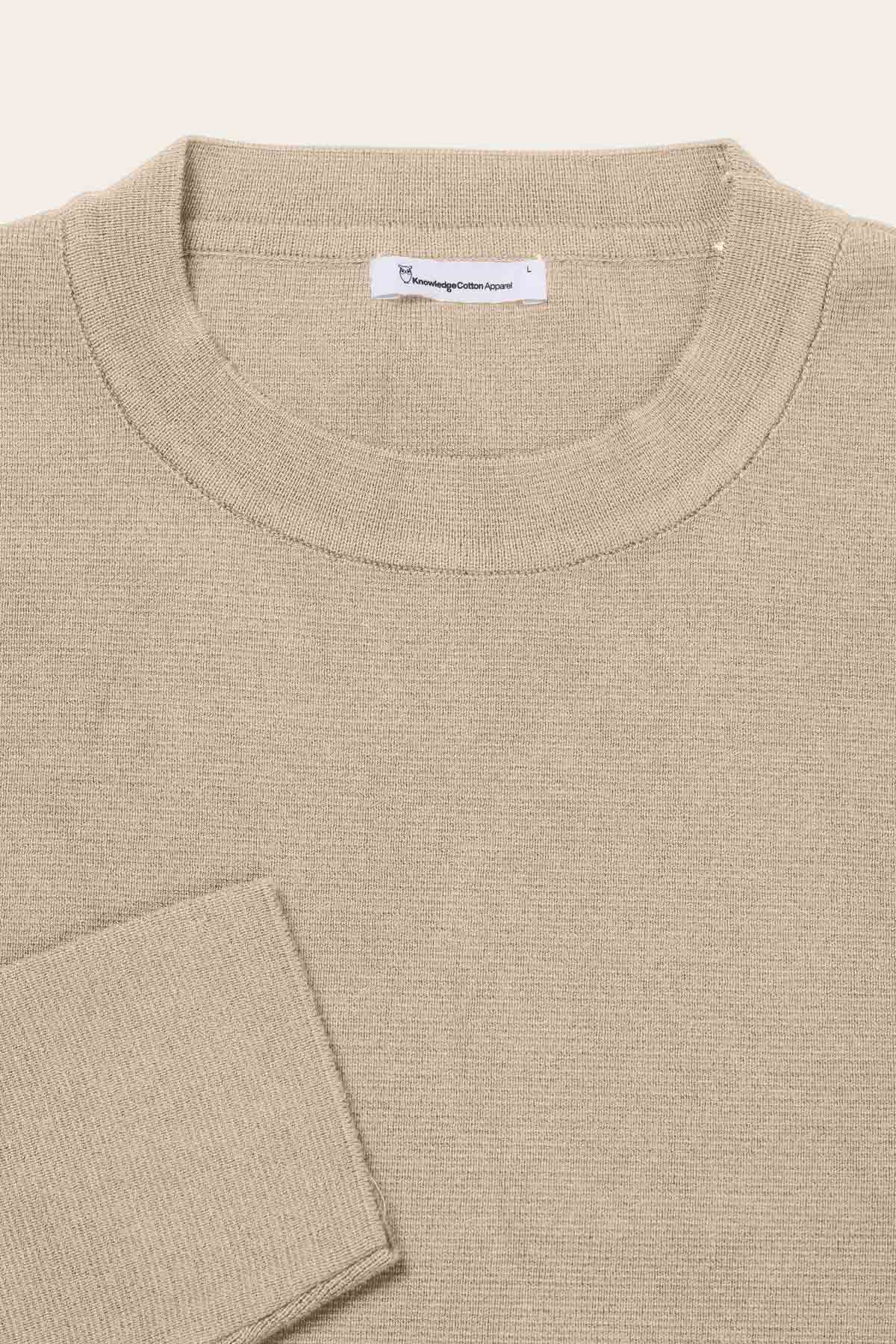 Pull Cotton Crew Ceck - Knowledge Cotton Apparel