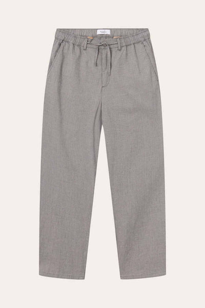 Pantalon Loose Fit Pepita Checked - Knowledge Cotton Apparel