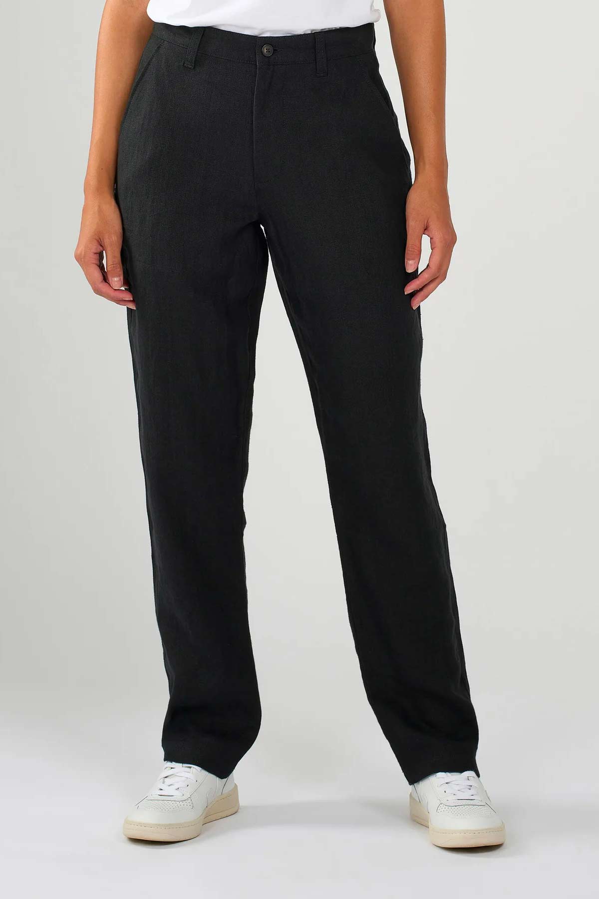Pantalon Loose natural linen - Knowledge Cotton Apparel