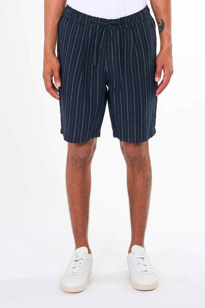 Short Loose striped - Knowledge Cotton Apparel