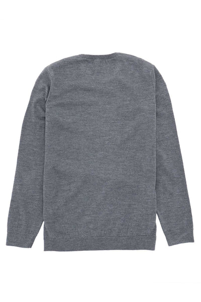 Pull O-neck Merino Wool Plain - Knowledge Cotton Apparel