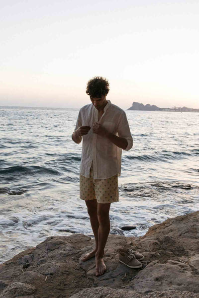 Chemise Chiavari Col Mao - Faguo