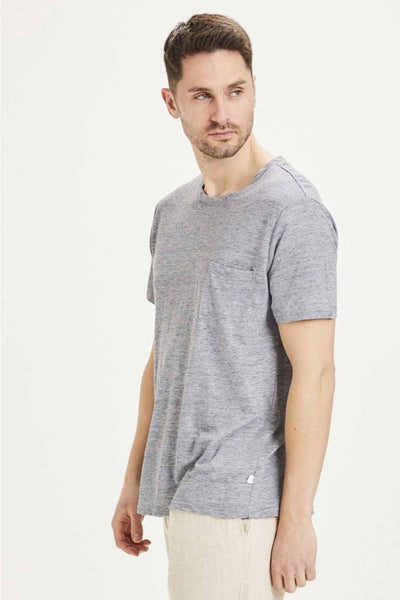 T-Shirt Alder Linen - Knowledge Cotton Apparel