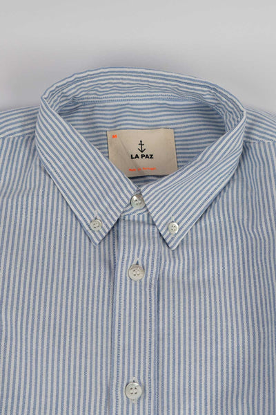 Chemise Teles Embroidered Logo Button Down - La Paz