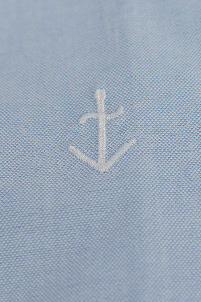 Chemise Teles Embroidered Logo Button Down - La Paz