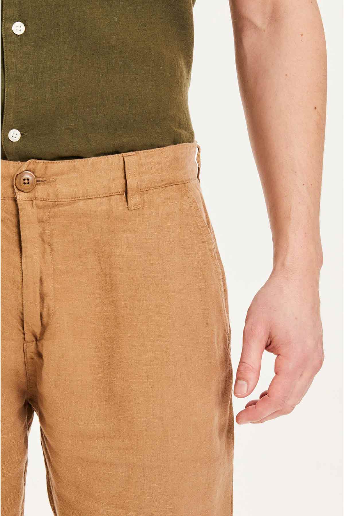 Pantalon Bob Loose Linen - Knowledge cotton apparel