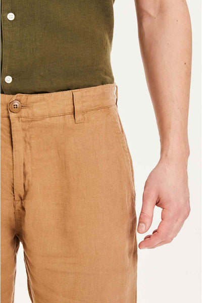 Pantalon Bob Loose Linen - Knowledge cotton apparel