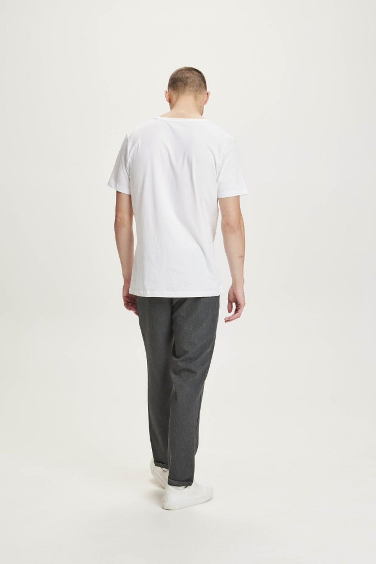 Pantalon Joe Slim Cropped Recycled Chino - Knowledge Cotton Apparel