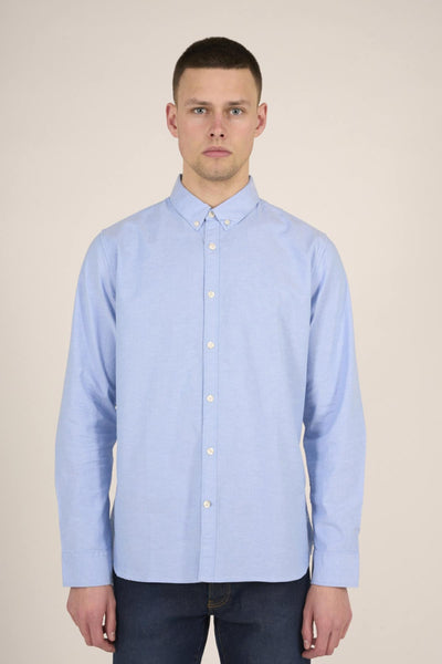 Small owl oxford custom tailored shirt - GOTS/Vegan