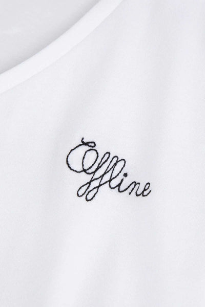 T-Shirt Chateau Offline - White - Maison Labiche