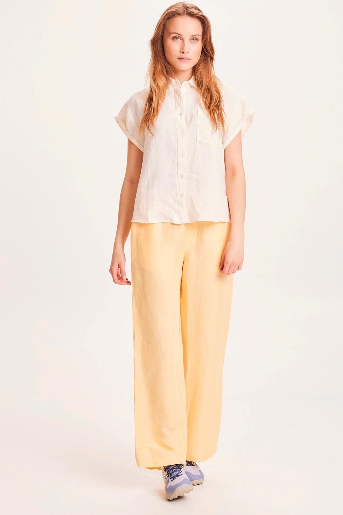 Pantalon Posey Linen - Knowledge Cotton Apparel